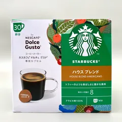 スターバックス ドルチェグスト互換 ハウスブレンド 30杯分 コーヒー 30カプセルのサムネイル