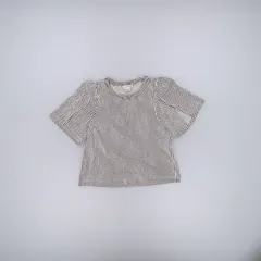 XS Club Monaco クラブモナコ レディース ストライプ 半袖Tシャツ 0720Hのサムネイル