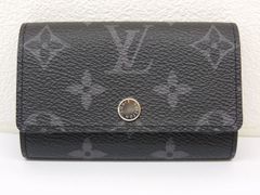 【ルイヴィトン ダミエグラフィット ミュルティクレ6 ICチップ搭載】 ICチップ✨ルイ・ヴィトン ミュルティクレ6 キーケース ダミエ グラ