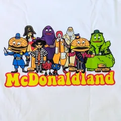【 McDonald's ( マクドナルド )】Tシャツ / ロナルド・マクドナルド / ハンバーグラー / グリマス / フライキッズ 〚アメリカン雑貨 アメトイ〛のサムネイル