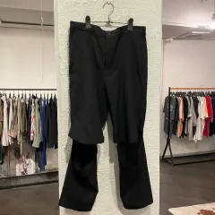 ブラック コム・デ・ギャルソン 18ss カットアウト パンツのサムネイル