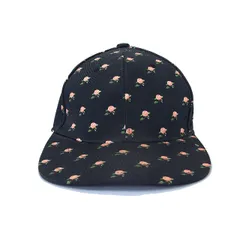 アンダーカバー UNDERCOVER ローズプリント スナップバック キャップ コットン 綿 F チャコール /FT47のサムネイル