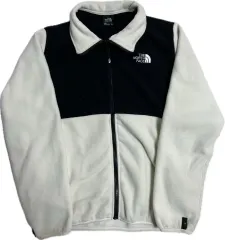 00s THE NORTH FACE ザノースフェイス フリース ジャケット ブラック/アイボリー XLのサムネイル