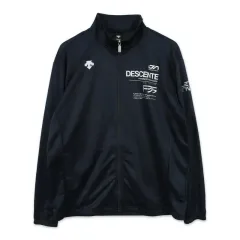 デサント (MEN - L) ポリ ロゴ ジップアップ ジャージのサムネイル