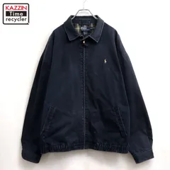 00s RALPH LAUREN 裏地チェック スイングトップ メンズ 表記XXLサイズのサムネイル
