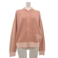 メゾンキツネ MAISON KITSUNE 美品 25SS フラッシュフォックス ジップアップ ブルゾン ジャケット 長袖 OW02140KT1133 ピンク Sのサムネイル