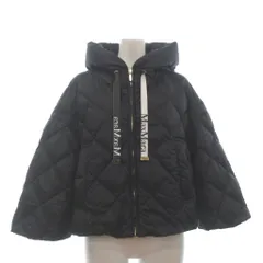 マックスマーラ MAX MARA The CUBE SISOFT ダウンジャケット 長袖 キルティング フード 黒 ブラック 38のサムネイル