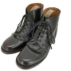 유즈드후르기 USED헌옷 {{ITALIAN MILITARY}}Calz MONTEBOVE 사제 서비스 레이스업 부츠 맨즈 EUR:41
