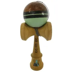 クロム KROM Kendama DJ Pro mod Iji けん玉 玩具 おもちゃ ウッド グリーンのサムネイル