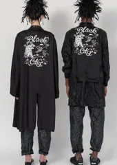 BLACK COMME des GARCONS 21ss スカ刺繍 チャイナジャケット L ブラックコムデギャルソン 2021ss AD2020のサムネイル