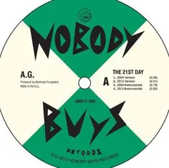 12” Ag / Rise The 21st Day / Call Me Rise / Vanity NBR12002 NOBODY-BUYS-RECORDS /00250