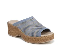 ライフストライド レディース シューズ サンダル LifeStride Very Ready Wedge Sandal Blue ブルーのサムネイル