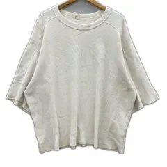 N.HOOLYWOOD エヌハリウッド ワッフルカットソー size40/ホワイトのサムネイル