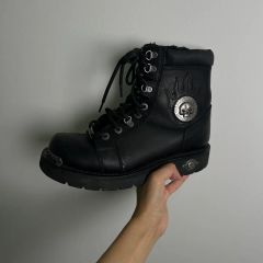 ハーレー エンジニアブーツ ブレーキバックルシューズ Harley D91684