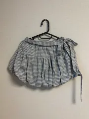 CHECK 柄フリルスカートのサムネイル