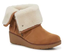 ハッシュパピー レディース シューズ ブーツ・レインブーツ Hush Puppies Lyka Booties Cafe Latte Tan タンのサムネイル