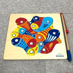 【BorneLund】ボーネルンド 魚型・魚釣りパズル 知育玩具のサムネイル
