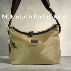 Mackintosh Philosophy ショルダーバッグ 未使用品 タグ付き ベージュ ナイロンのサムネイル