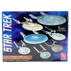 【中古】未組立 AMT954 1/2500 U.S.S.エンタープライズ モデルセット AMT スタートレック[17][240017776581]のサムネイル
