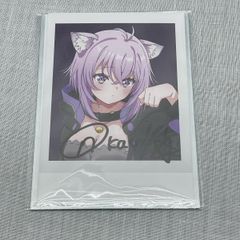猫又おかゆ 初個人ボイス 直筆サイン入りポストカード ホロライブ