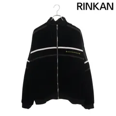 クロムハーツ  VELVET TRACKSUIT JACKET ロゴ刺繍ベロアトラックジップブルゾン メンズ XLのサムネイル