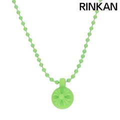 クロムハーツ CHROME HEARTS クロスボール ロゴ アクセサリー チェーンネックレス ペンダント シリコン ネックレス ラバー グリーン 未使用 CHROME HEARTS CROSSBALL CHARM Green クロム - メルカリ