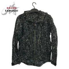 美品 LOUIS VUITTON ルイヴィトン カモフラ サイズ50 ブラック グレー ナイロンジャケット ジップアップ メンズ 603002【中古】のサムネイル