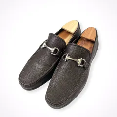SALVATORE FERRAGAMO / ガンチーニローファー オールソール済  参考定価：70,000程度 SIZE:8 1/2のサムネイル