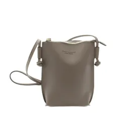 B&Y ユナイテッドアローズ BEAUTY&YOUTH ビューティー&ユース フォルムジッパーポーチショルダー ショルダーバッグ ポシェット レザー FREE グレー 14326995730 /YTのサムネイル