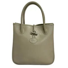 LONGCHAMP(ロンシャン) ハンドバッグ ロゾ ベージュ レザーのサムネイル