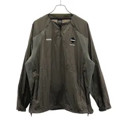 F.C.Real Bristol(FCRB) エフシーアールビー LIGHT WEIGHT BREATHABLE PISTE  ライトウェイトピステプルオーバー FRCB-252059 ブラウン Lのサムネイル