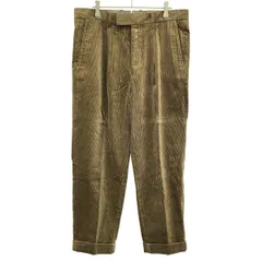 SCYE サイ 20AW  COTTON CORDUROY PLEATED TROUSERS コーデュロイトラウザーパンツ 1120-83072 ブラウン 38のサムネイル