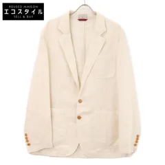 BRUNELLO CUCINELLI　ブルネロクチネリ　【美品/国内正規/23年製】M291D6181P リネンｘコットン 段返り3Bテーラード　50のサムネイル