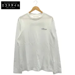 MONCLER　モンクレール　25AW LS T-SHIRT ホワイト コットン バックプリント 刺繍ロゴ ロングスリーブカットソー　Mのサムネイル