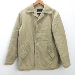 K■パーリーゲイツ/PEARLY GATES 裏フリース コーデュロイジャケット【4】ベージュ/MENS■39【中古】のサムネイル