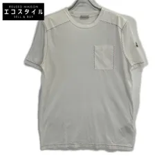 MONCLER　モンクレール　22SS ホワイト SS T-SHIRT トリコロールステッチデザインTシャツ　XSのサムネイル