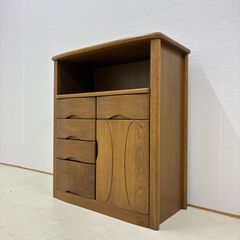 浜本工芸 キャビネット ファックス台 電話台 収納 ナラ - メルカリ