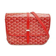 GOYARD ゴヤール ベルヴェデーレ MM レッド BELVE3MMLTY02CG02P ショルダーバッグ クロスボディバッグ PVC ユニセックスのサムネイル