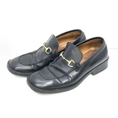 【中古】GUCCI ビットローファー 41 ブラック　グッチ[92]のサムネイル