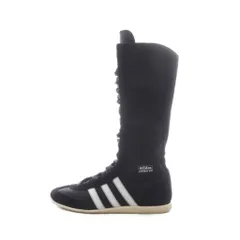 アディダス adidas ジャパンVH ベリーハイ ブーツ シューズ 23.5cm コアブラック／クラウドホワイト／クリームホワイト レースアップ レザー IH0230 /RI ■OSのサムネイル