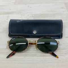 Ray-Ban/レイバン W2188 B&L製 サングラス オーバル ゴールドフレーム べっ甲柄/ブラウン系 ケース付[OR02859]のサムネイル