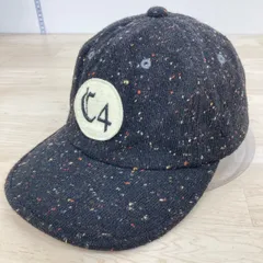 CA4LA/カシラ ウール混 ベースボールキャップ ブラック/黒 ネップ入り 品番ZKN00945 帽子/CAP 日本製[OP00019]のサムネイル