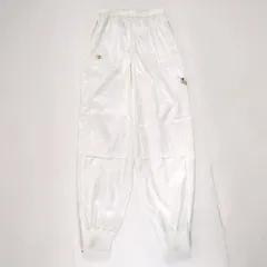 ジャージロングパンツ ホワイト XLのサムネイル