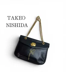 【TAKEO NISHIDA】高級感あふれる薔薇モチーフ 2way チェーンショルダーバッグのサムネイル