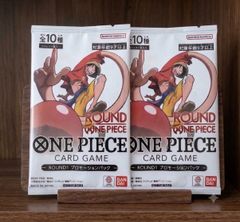 ワンピースカード ROUND1 プロモーションパック 2パック ワンピースカード ラウンドワン プロモーションパック 2パック シール