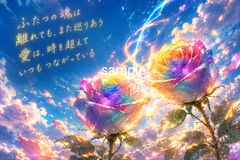 心が軽くなる～空と海のメッセージアート～「深呼吸してごらん」No.745