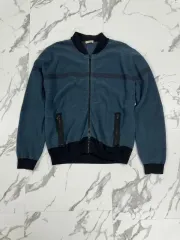 LANVIN ランバン スポーツ ブルー ニット ジップアップのサムネイル