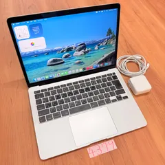 【動作確認済み】 MacBook air 13インチ 2020 アップル Apple M1 16GB 256GB 動画編集可能 カメラ内蔵 ノートPC ノートパソコン SSD搭載 macOSインストール済み 【4379】のサムネイル