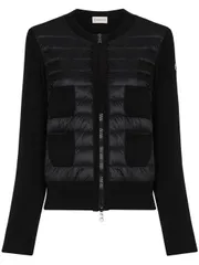 MONCLER ウール＆ナイロン パッド入りカーディガン 送料無料のサムネイル