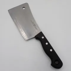 送料無料 Masahiro 正広作 ローズ チョッパー 日本鋼 中華包丁 全長29.5cm 刃長16cm 重量456g 木製ハンドル 包丁 キッチン用品#16609のサムネイル